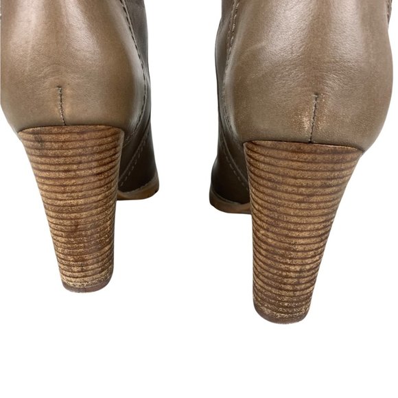 See By Chloe Brown Leather Mid Calf Boots Size 7 - Picture 6 of 16